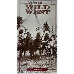 THE WILD WEST (VHS) Indians 1992 Time Life Video 45 Minutes-New Sealed